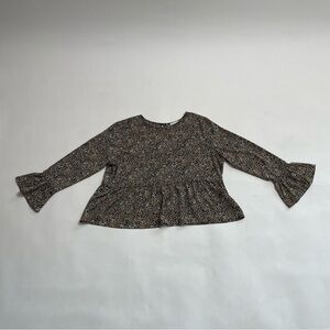 ASOS DESIGN CURVE leopard top